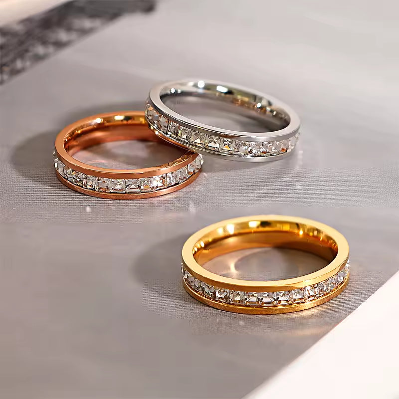 bague anti stress en acier inoxydable